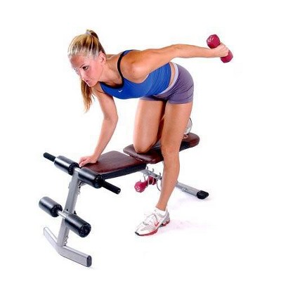Brown Adjustable Multi-Purpose FID Weight Bench
