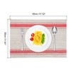 Unique Bargains Washable Waterproof Anti-slip Durable Table Mats for Tableware - 2 of 4