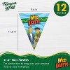 Treasures Gifted Wild Kratts Birthday Banner Pennant - Wild Kratts Party Supplies - 2 Pack - 2 of 4