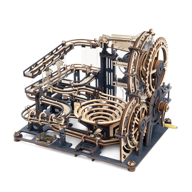 Mechanical Wooden Puzzle Marble Run - Hands Craft, 1 of 16