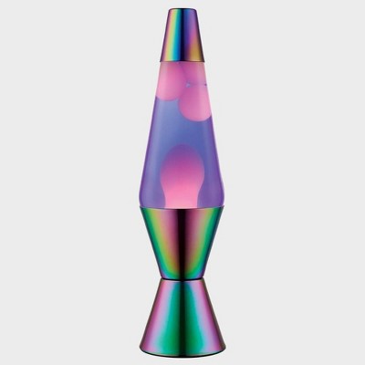 Black and deals gold lava lamp