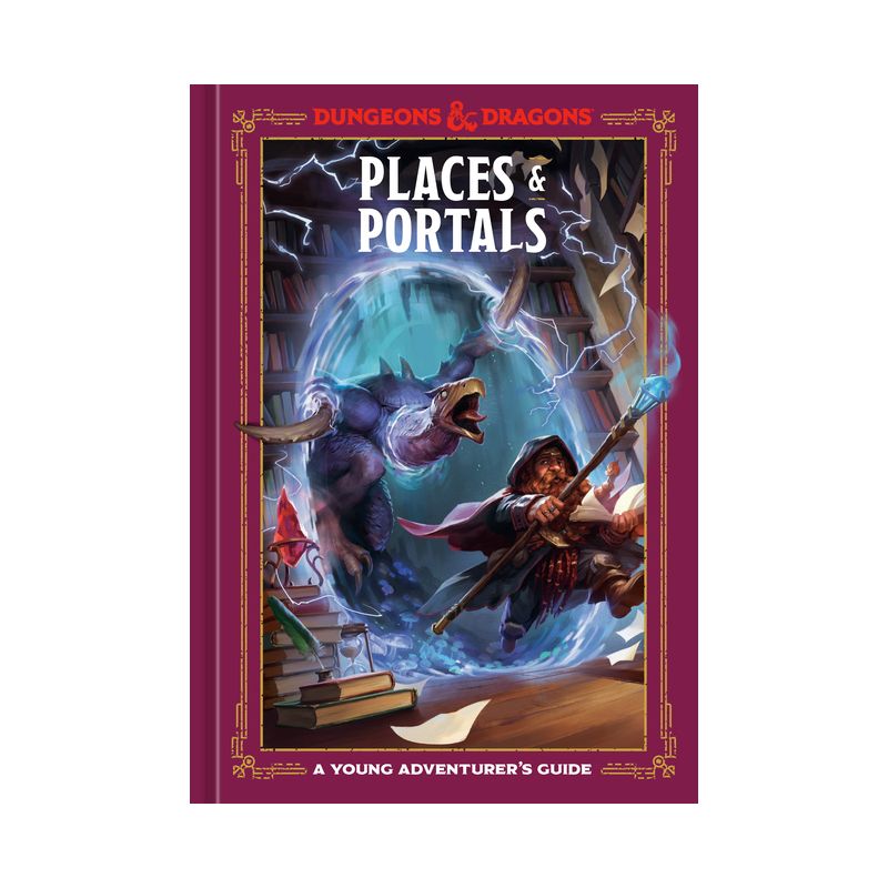 Places & Portals (Dungeons & Dragons) - (Dungeons & Dragons Young Adventurer's Guides) (Hardcover), 1 of 2