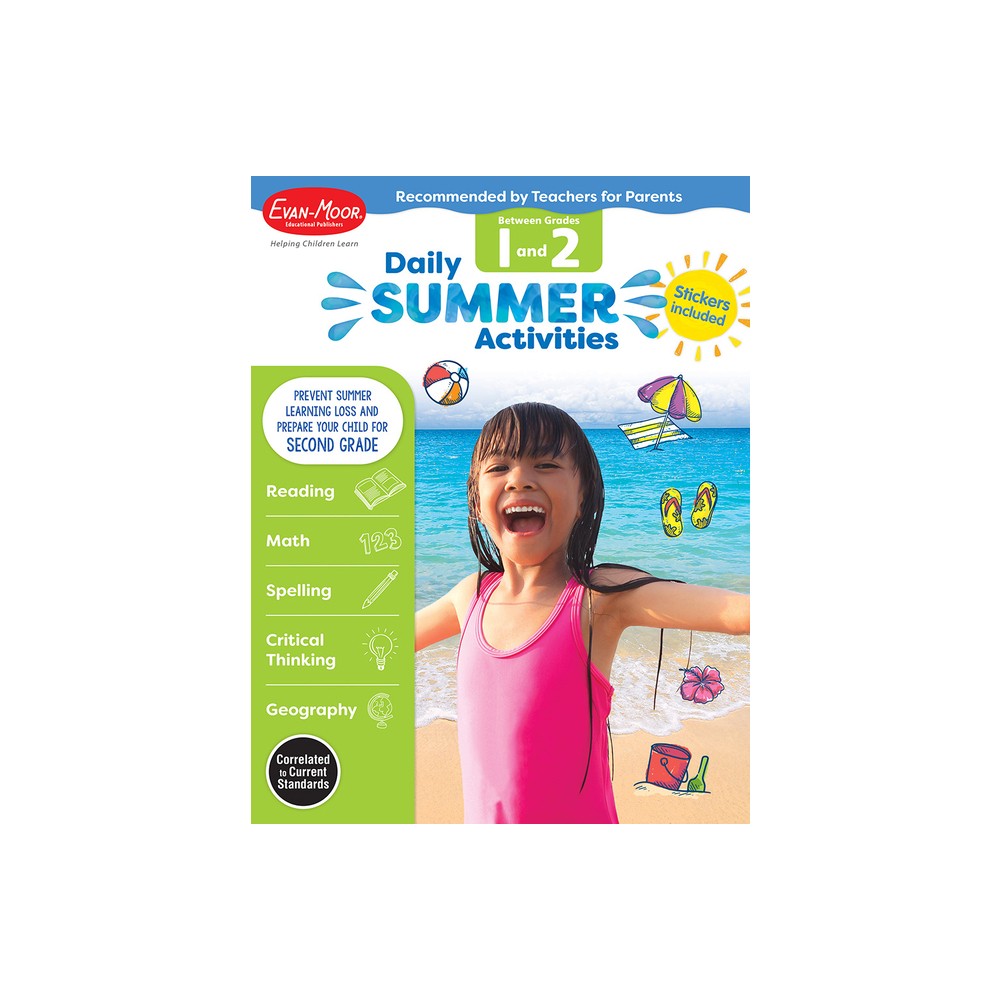 ISBN 9781629384849 product image for Daily Summer Activities: Between 1st Grade and 2nd Grade, Grade 1 - 2 Workbook - | upcitemdb.com