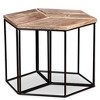 vidaXL Coffee Table Mango wood Solid mango wood, Iron Medium Modular - 3 of 4