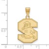 Black Bow Jewelry 14k Yellow Gold South Carolina State Bulldogs NCAA Large Pendant - 2 of 3