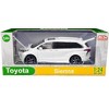 Toyota Sienna Minivan White 1/24 Diecast Model Car - 3 of 3