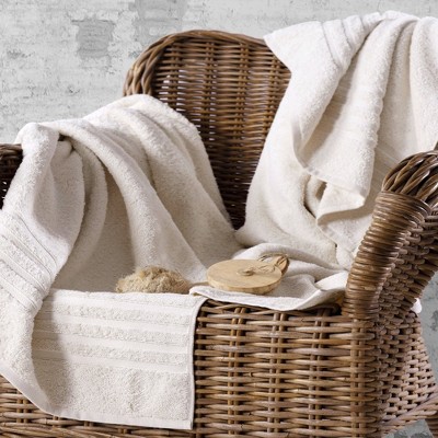 Burgundy Oversized Cotton Bath Towel Set, 2-Pack