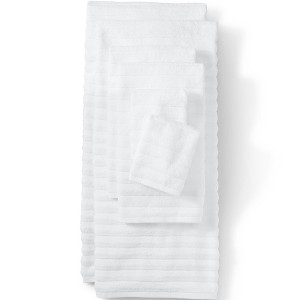 Lands' End Organic Cotton Rib Towel Set - 1 of 2