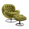 NicBex Modern Accent chair with Ottoman Living Room Chair Upholstered Sofa Chair for Reading Room, Bedroom - 3 of 4