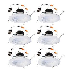Halo LA5 Series Matte Soft White 5/6 in. W LED Retrofit Recessed Lighting 8 W - 1 of 1