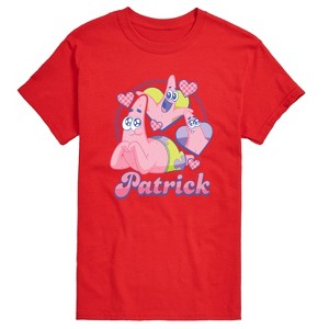 Men's - Spongebob Squarepants - Cute Patrick Short Sleeve Graphic T-Shirt - 1 of 4