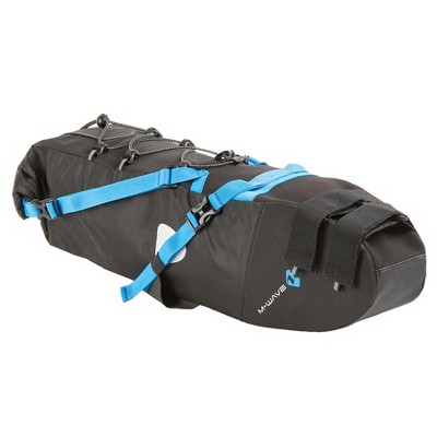 M-Wave Rough Ride Bike Packing Saddle Bag Large Black
