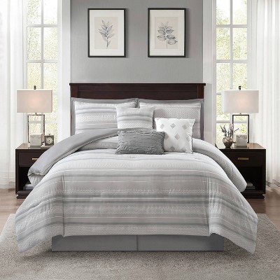 Nanshing 7pc Gamla Comforter Set Gray
