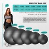 Toyzone World Black Thick Anti-Slip Yoga Pilates Ball - 3 of 3