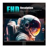 Viewedge 24-inch Gaming Monitor, 165Hz Frameless IPS Panel, Full HD (Black) - 3 of 4