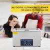 VEVOR 30L Ultrasonic Cleaner 28/40khz Dual Frequency Ultrasonic Parts Cleaner with Heater Timer for Parts Dental Instruments Cleaning, Silver - 3 of 4