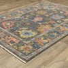 Oriental Weavers Lucca 2889E Grey / Multi Indoor Area Rug - 3'3" x 5' - 3 of 4