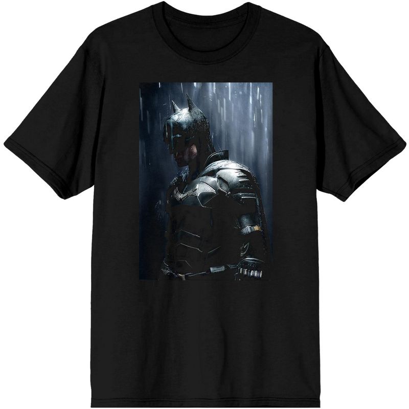 The Batman Movie DC Comic Book Men's Black Short Sleeve Graphic Tee, 1 of 3