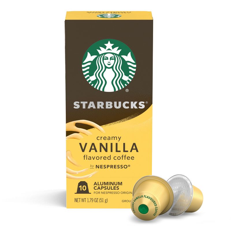 Starbucks by Nespresso OL Creamy Vanilla Capsules , 1 of 9
