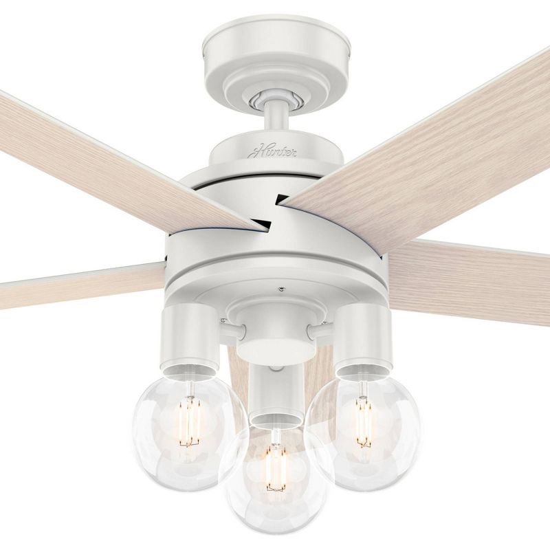 52" Hardwick Ceiling Fan with Remote (Includes LED Light Bulb) - Hunter Fan, 5 of 12