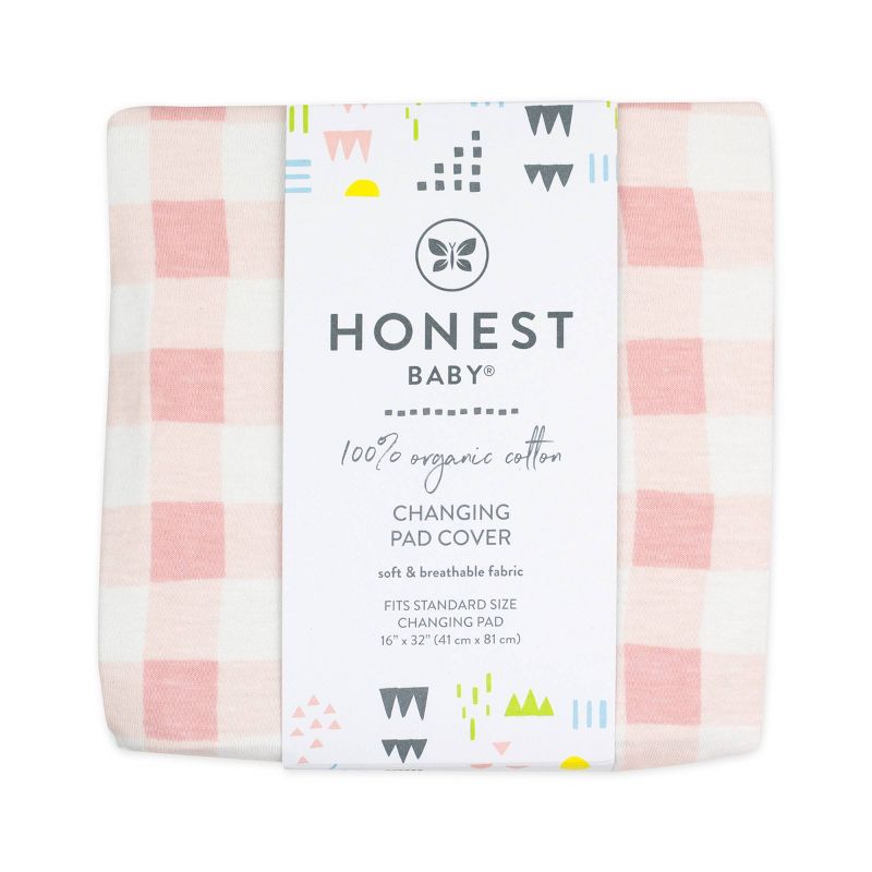 Honest Baby Organic Cotton Changing Pad Cover, 2 of 6