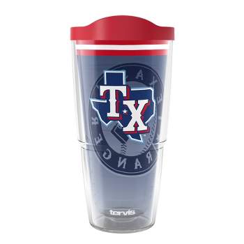 MLB Texas Rangers 24oz Forever Fan Classic Tumbler