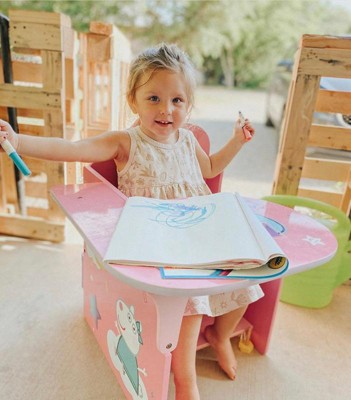 Peppa Pig Kids Desk with Cup Holder