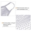 Unique Bargains Cotton Mesh Reusable Washable Grocery Bags 1 Pcs 15x13.8" - 4 of 4