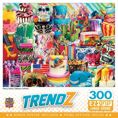 MasterPieces Trendz  - Fancy Cakes 300pc EzGrip Puzzle