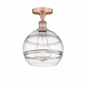 Rochester - 1 Light Semi-Flush Mount In Industrial Style-11.75 Inches Tall and 10 Inches Wide - 1 of 1