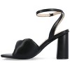Journee Collection Womens Lottey Mid Heel Ankle Strap Sandals - 2 of 4