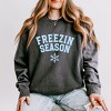 Simply Sage Market Women's Lightweight Garment Dyed Graphic Sweatshirt Freezin Season - 2 of 4