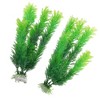 Unique Bargains Artifical Aquarium Plants Ornament Green 1 Pair - 3 of 3