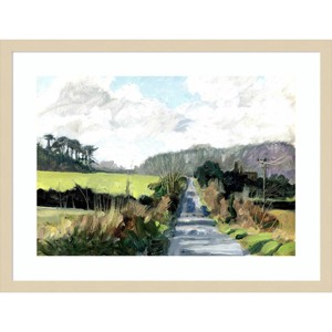 Amanti Art Ripple Lane by Metcalfe Clive Wood Framed Wall Art Print - 1 of 4
