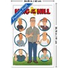 Trends International King of the Hill (2025) - Arlen Grid Framed Wall Poster Prints - 3 of 4