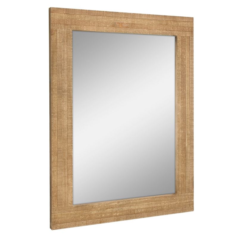 Rectangle Worn Wood Decorative Wall Mirror - Stonebriar Collection, 2 of 7