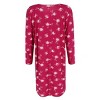Elegant Emily Women's  Floral Lace Long Sleeve Sleep Gown - 2 of 4