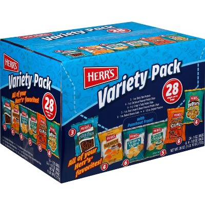 Herr's Variety Pack - 32ct