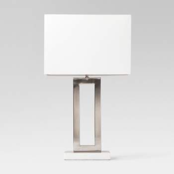 Weston Window Pane Table Lamp Silver  - Project 62™