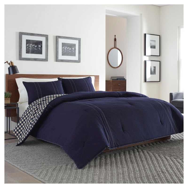 Navy Kingston Comforter Set - Eddie Bauer&#174;, 1 of 14