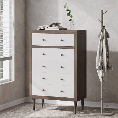 Christopher Knight Home Nystrom Mid-Century Modern 5 Drawer Dresser