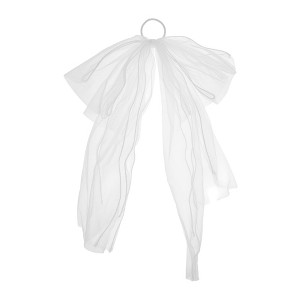 Unique Bargains Elegant Bow Ribbon Hair Scrunchies 1 Pc - 1 of 4