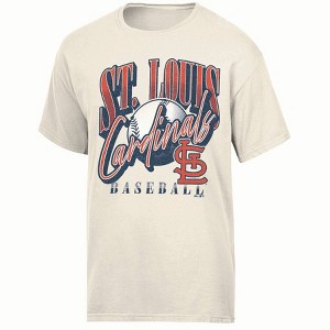 MLB St. Louis Cardinals Women's Parchment Comfort Wash T-Shirt