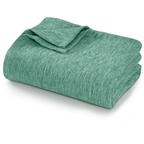 Tribeca Living Yarn Dyed Cotton Silk Oversized Blanket - image 1 of 4