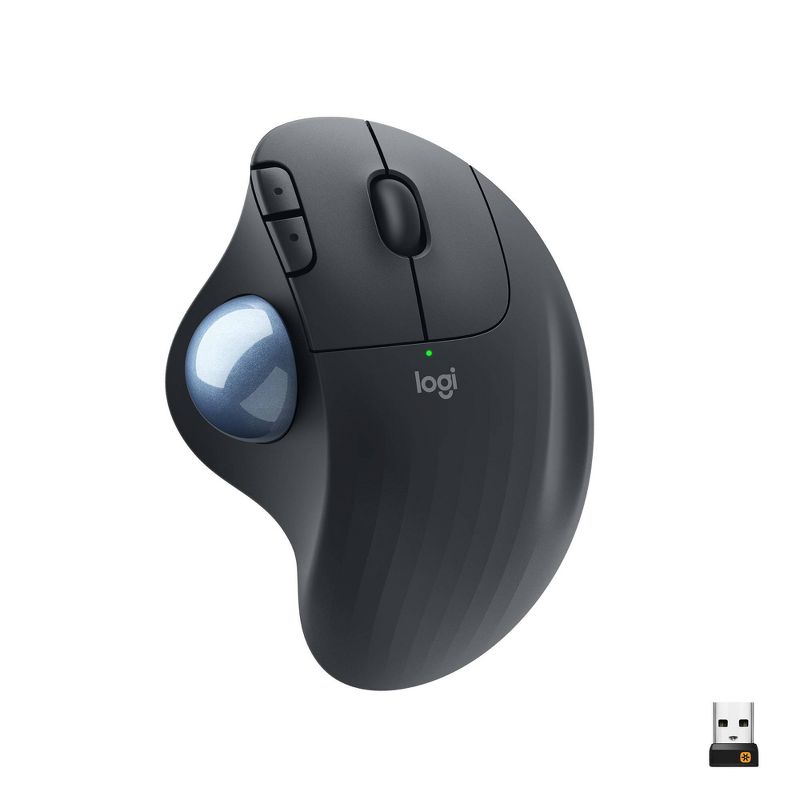 Logitech M575 Wireless Trackball Mouse, 1 of 8