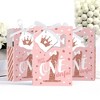 Big Dot of Happiness 1st Birthday Little Miss Onederful - Girl First Birthday Party Favor Boxes - Set of 12 - 3 of 4