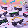 Blue Panda 48-Pack Retro Party Sunglasses Bulk for 80s Birthday Party Favors, 4 Neon Colors - 2 of 4