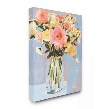 Stupell Industries Chic Floral Bouquet Pastel Spring Flowers