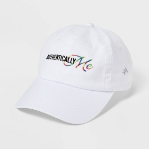 Pride Adult PHLUID Project Authentic Capsule 'Authentically Me' Baseball Hat - White - 1 of 3