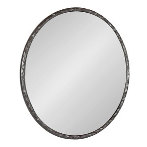 Kate & Laurel All Things Decor 26"x26" Jedda Decorative Wall Mirror Pewter - 1 of 4